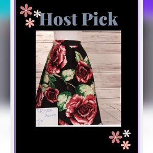Lara Fashion Rose A Skirt SZ LG